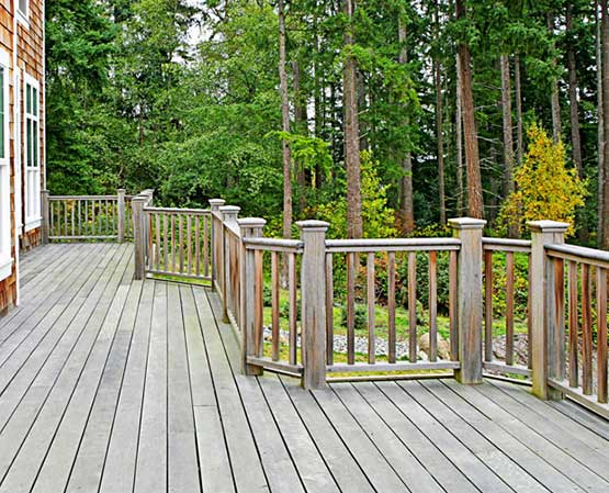 Custom deck design and installation in Talbot County, MD.