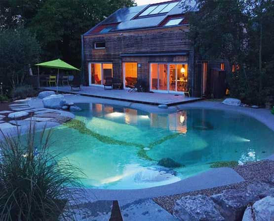 Biodesign pool installation In Talbot County, MD.