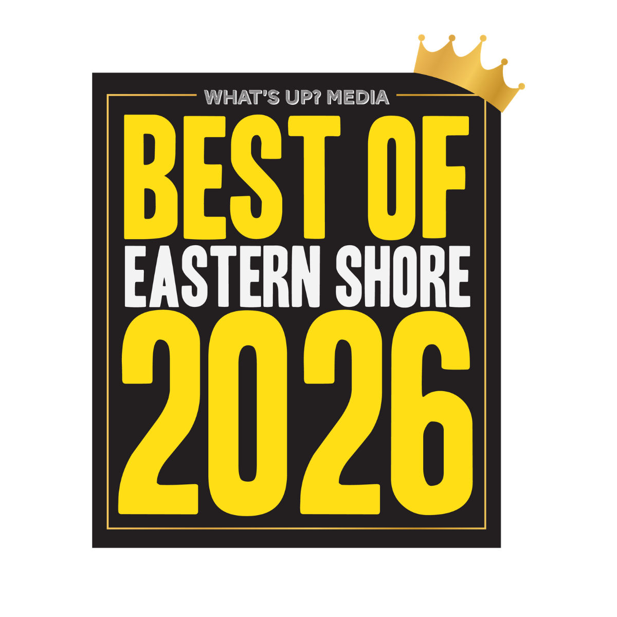 Best of Eastern Shore 2026 award badge for home design and build by BCO Construction and Home Services